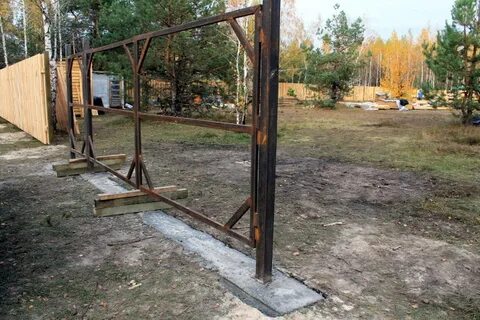 Свариваем ворота своими руками