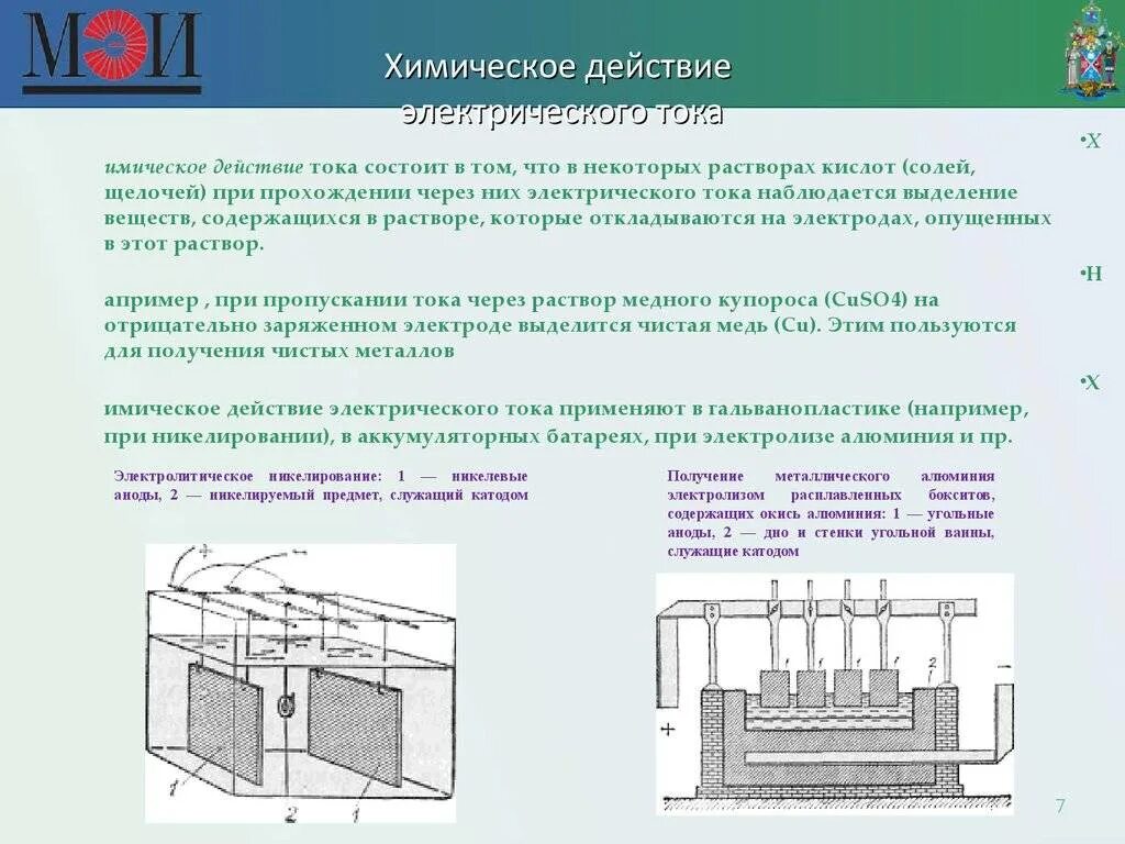 При пропускании постоянного электрического тока через провод. Химическое действие электрического тока. В чем состоит химическое действие тока. В чем заключается химическое действие тока. В чем состоит химическое действие.