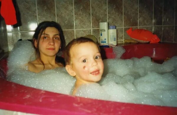Русская мама в ванне