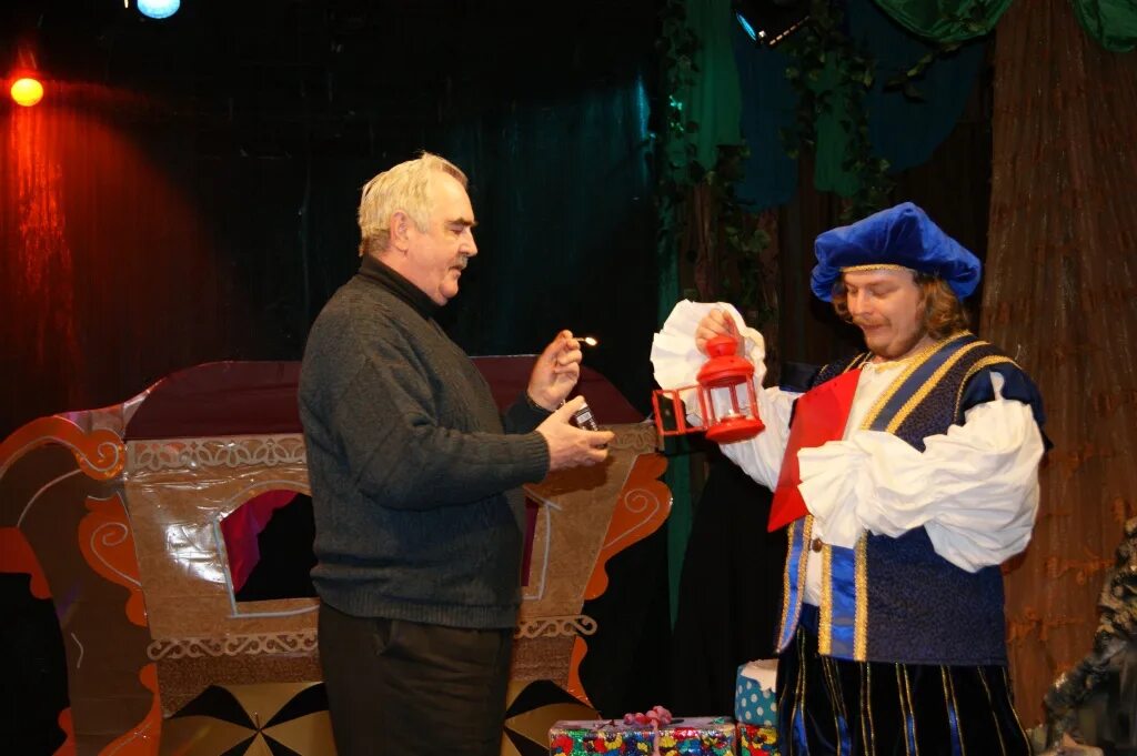 волшебный фонарь спектакль