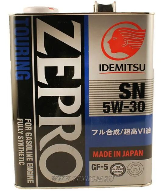 Масло idemitsu 5w30 4л. Idemitsu Zepro Touring 5w-30. Idemitsu Zepro Touring 5w30 SN/gf-5. 1845-004 Idemitsu.