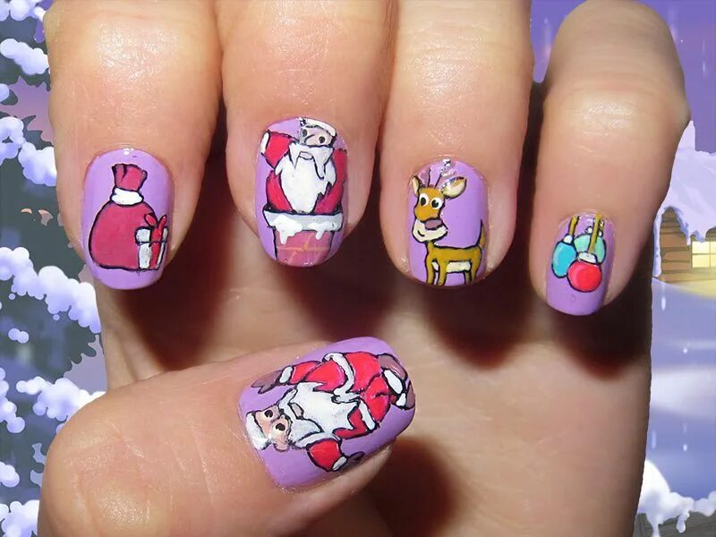 Прикольный маникюр. Новогодний маникюр солненем. Новогодний маникюр. Новогодние надписи на ногтях. Прикольный маникюр на новый год.