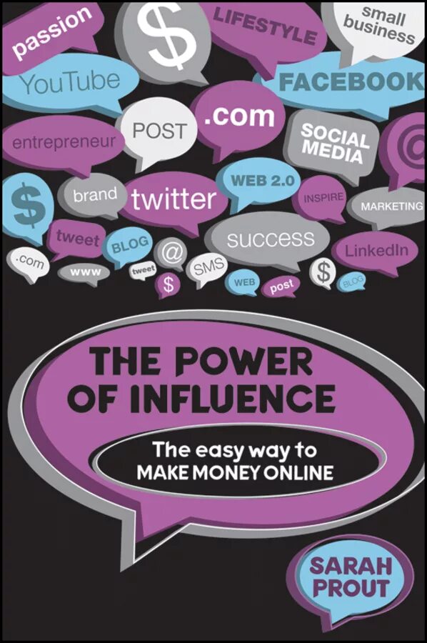 The Power of influence. Ways to make money. Easy way. Book influence Sarah.