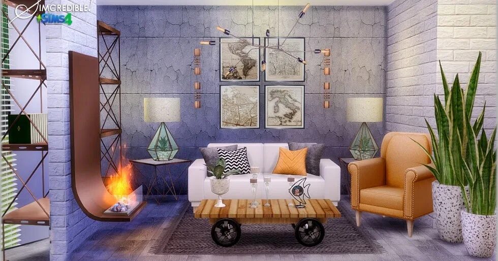 Sims designer edition. Sims 4 гостиная. sims 4 living room set. simcredible sims 4. уютная гостиная в симс 4.
