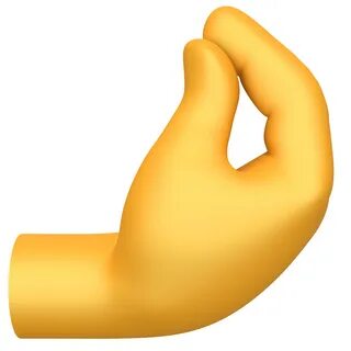 Salute Whatsapp Emoji Fingers Pinched Emoji Emojipedia Giblrisbox Images an...