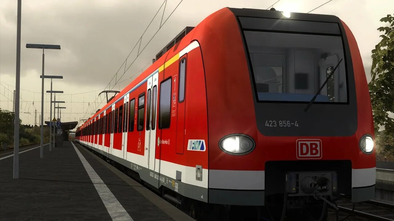 S5 Bahn Frankfurt. S Bahn Frankfurt. DB br 423. S Bahn Simulator. Main db