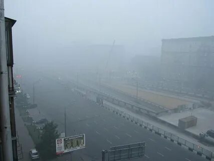 Горящие торфяники в москве