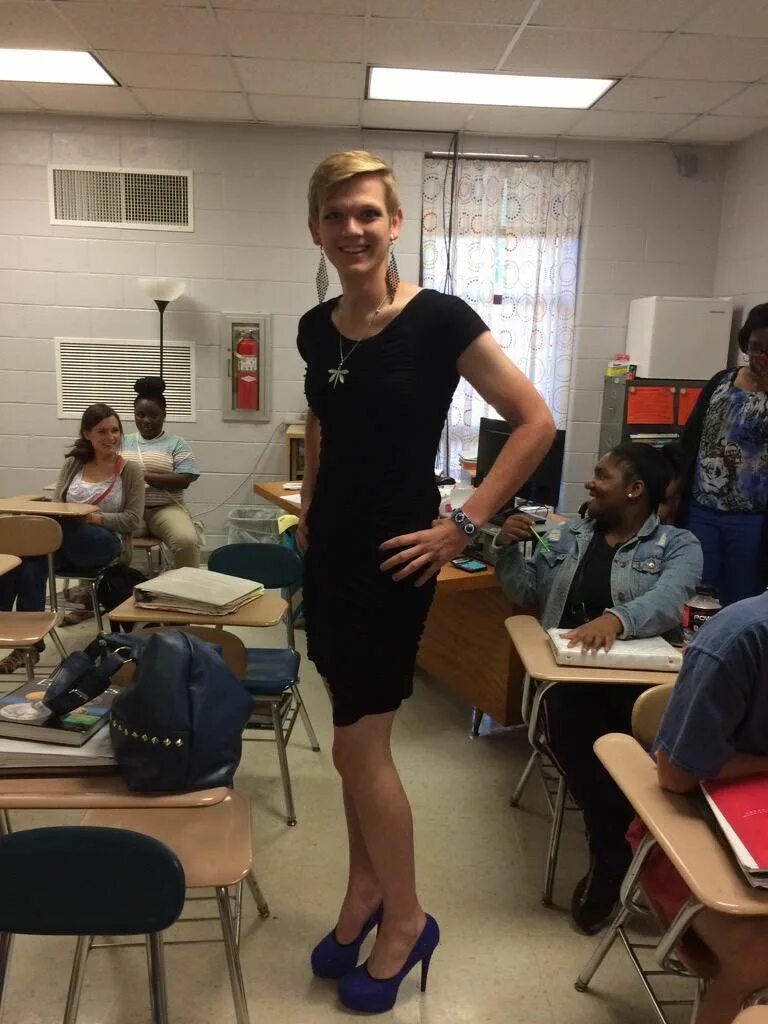I have dressed up