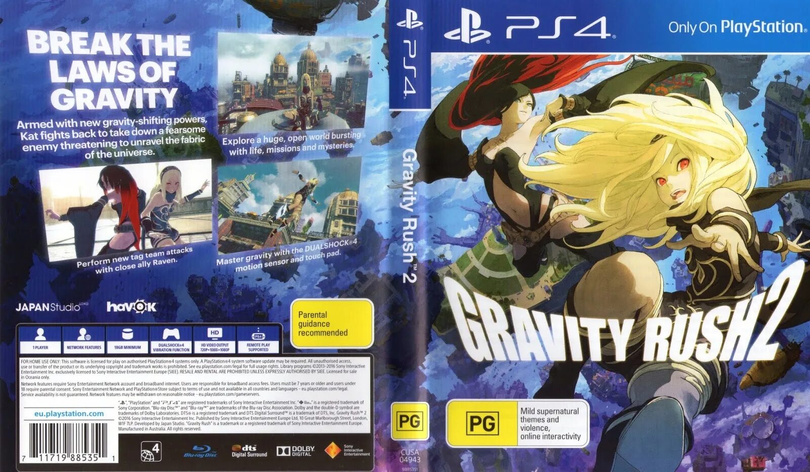 PLAYSTATION 4 Gravity Rush 2. Gravity Rush Remastered ps4. Gravity Rush 2 Cover. Gravity Rush Remastered диск ПС 4.