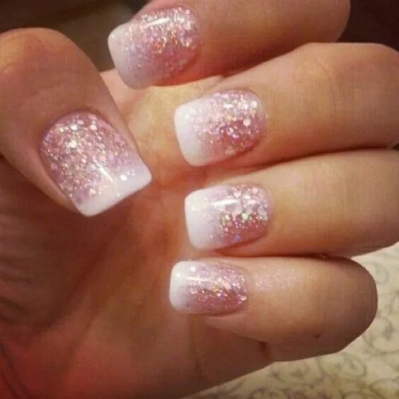 Nail Tutorial: Glittery Purple Ombre Nails For Spring Beauty Chameleon Ombre nai