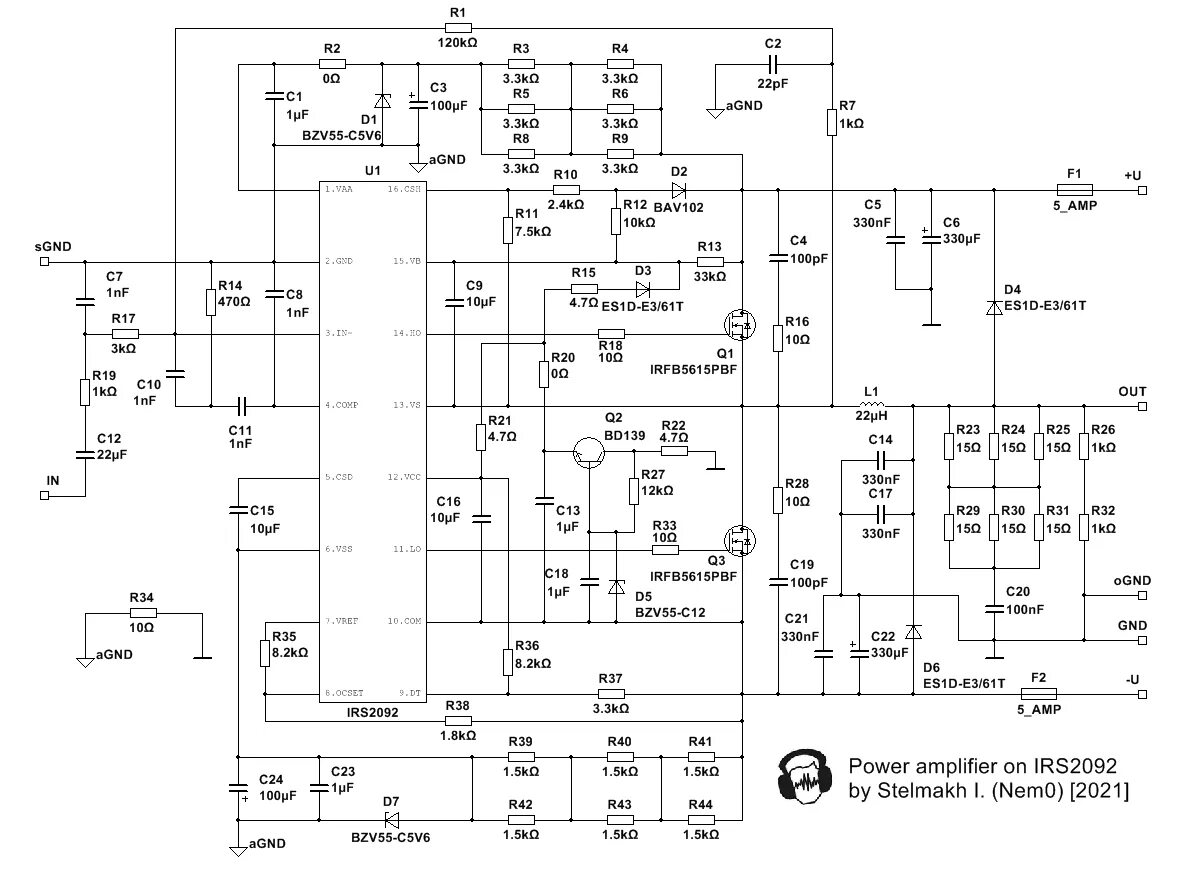 Схема усилителя класса d. Усилитель d-класса irs2092 500w. Усилитель мощности класс d. irs2092 + irfb4227. Irs20957s усилитель. Усилитель d класса схема irs2092.