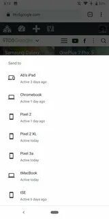 Вкладки chrome android