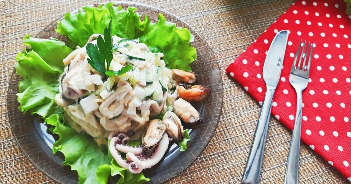 Морской коктейль салат рецепты приготовления с фото