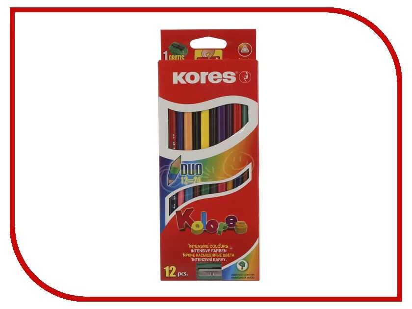 01. карандаши цветные kores. карандаши цветные kores. карандаши цветные kores. карандаши цветные kores kolores.