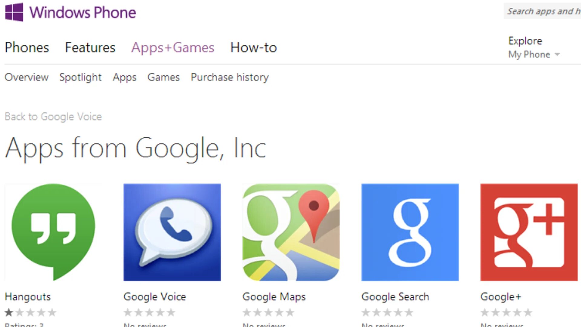 Url google apps. Приложение Google Voice. Windows Phone Store. Карты Google для Windows Phone. Windows Phone Store приложения.