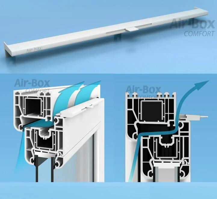 Клапан АИР бокс комфорт. Вентиляционный клапан Air-Box. Клапан Аэрбокс комфорт. Оконный приточный клапан Air-Box Comfort. Клапан вентиляционный comfort