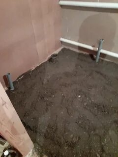 Пол в душевой в деревянном доме