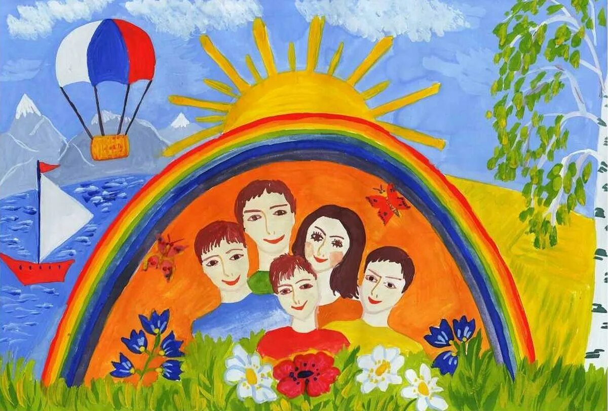 Мать солнце природа родина. Рисунок моя семья. Рисунок на тему моя семья. Детские рисунки. Рисунки на тему росия Ролина моя.