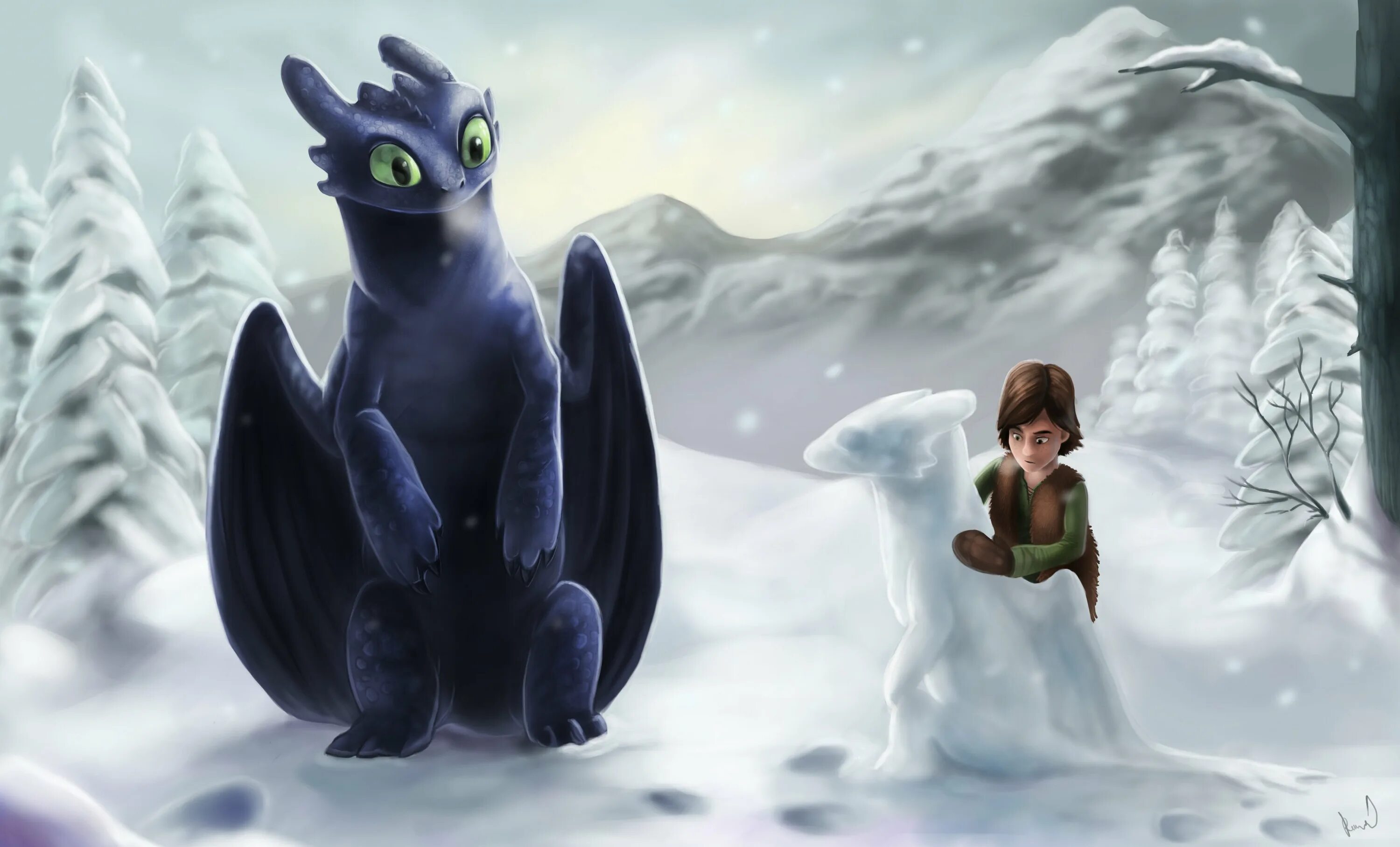 Дракон Беззубик и белая фурия. HTTYD дневная фурия. Ночная фурия Беззубик. Беззубик и белая фурия и дети.