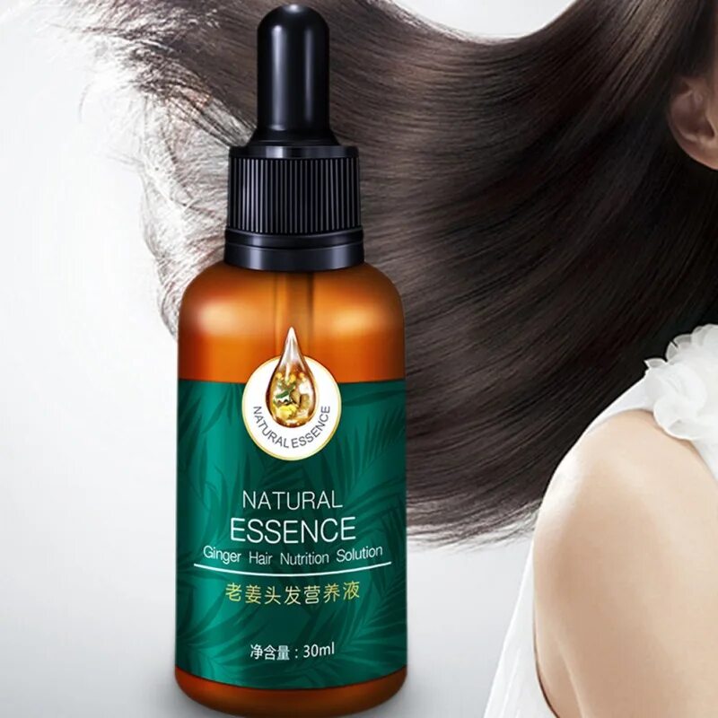 Питание волос. Essence Ginger 301. Od уход для волос. Сыворотка против выпадения волос sadoer Ginger 30 мл.