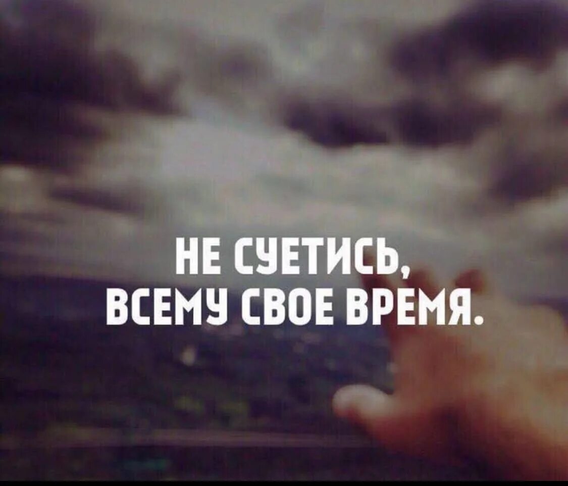 Всему своё время. Не суетись всему свое время. Всему своё время цитаты. Всему своего время.