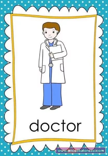 Доктор перевести на английский. Карточки для детей доктор. Карточки на английский профессия доктор. Карточки профессии доктор. Профессии для детей Flashcards.
