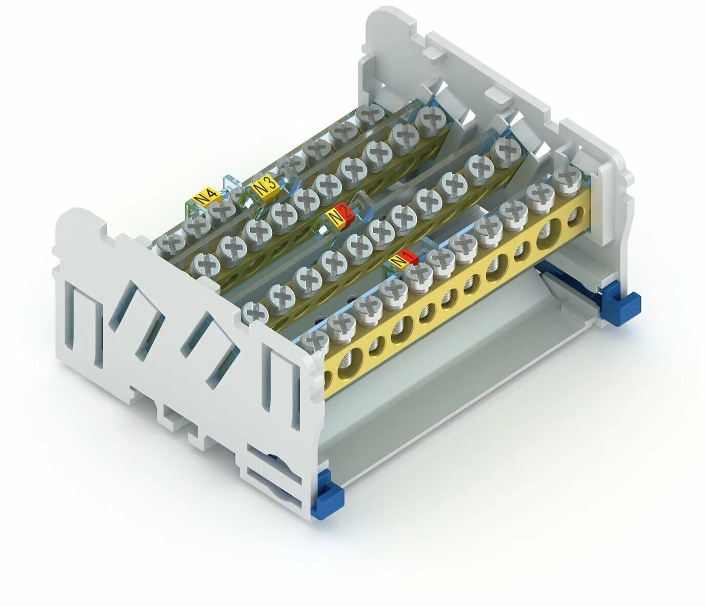 Шина на din-рейку в корпусе (кросс-модуль) 3l+pen 4*7. Шина на din-рейку в корпусе (кросс-модуль) 3l+pen 4*7 081-06-04/081-06-004 hlt. Кросс модуль 4х11. Кросс-модуль на din-рейку 4х11 групп 125а. Кросс модуль 2х15 250в.