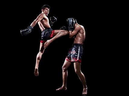 Скачать обои fighter, muay thai, kneed, раздел спорт в разрешении 1400x1050