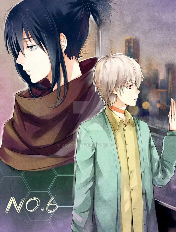 6. Nezumi & Shion Anime, No.6 anime, Anime shows