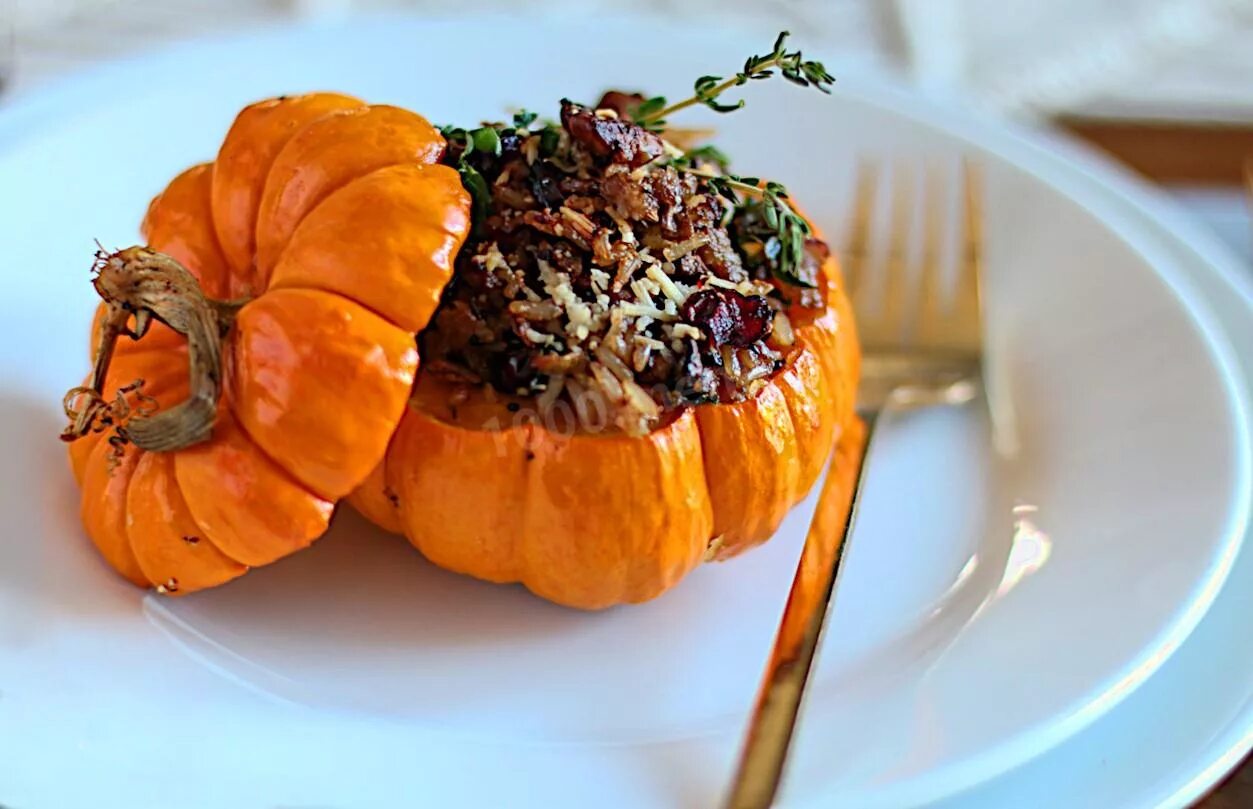 Zucca al forno con miele e timo Buonissimo Ricette Recipe Pumpkin recipes health