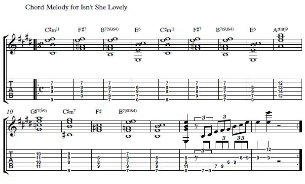 She isn t playing. Ноты песни isn t she lovely. stevie wonder isn&#039;t she lovely обложка. lovely chords. jazz chords tabs.