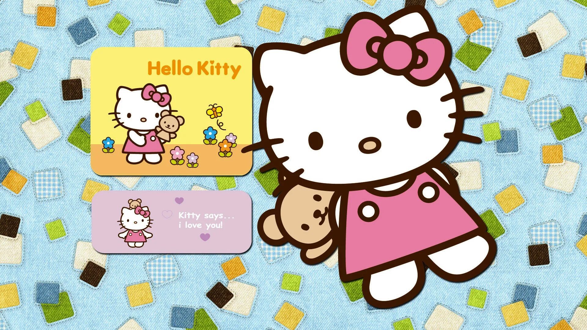 Хеллоу найти. Хелло Китти. Хеллоу Китти hello Kitty. Обои на рабочий стол Хелло Китти. Обои на айпад с Хеллоу Китти.