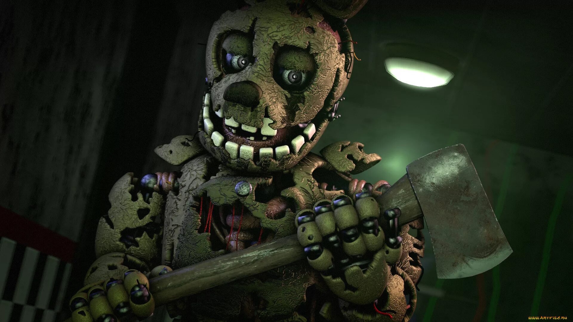 Five Nights at Freddy's 3 СПРИНГТРАП. Спринг трап ФНАФ. Фредди ФНАФ 3. Спринг трап ФНАФ 9.