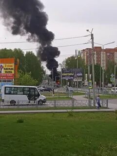 Пожар в бердске