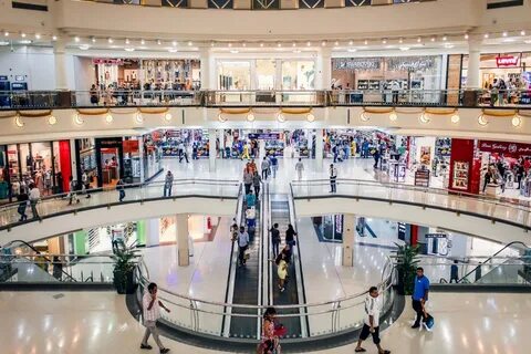 Shopping center stores