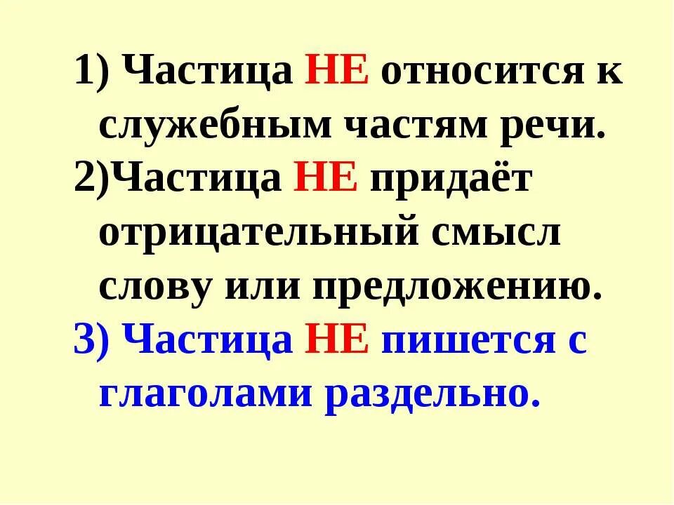 Правописание частицы не с глаголами 3 класс школа России. Частица не с глаголами 3 класс правило написания. Правописание частицы не с глаголами 3 класс. Правило частица не с глаголами 2 класс. Глагола используя частицу не