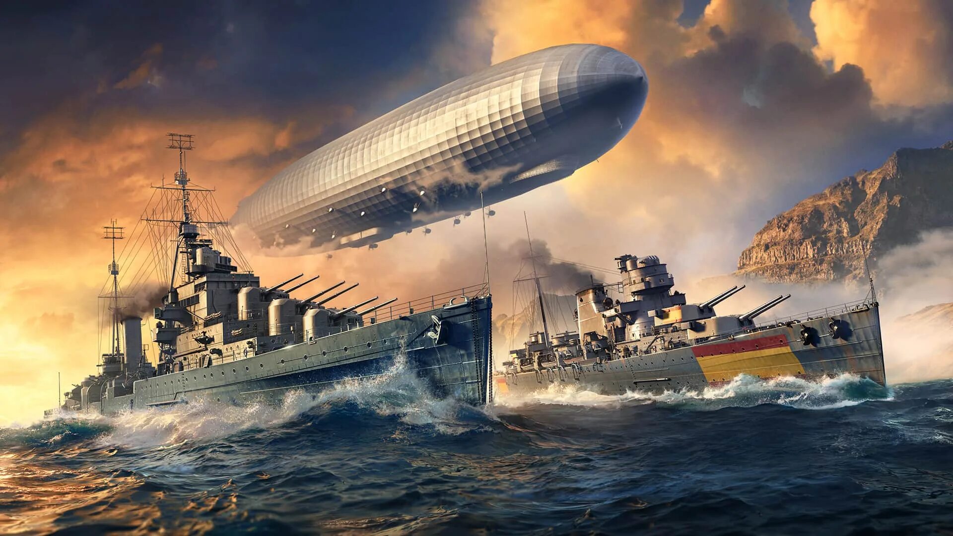 Видео кораблей игра. Корабль военный World of Warships. Морской бой World of Warships. Atlantico линкор.