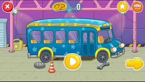 Дети играют автобус