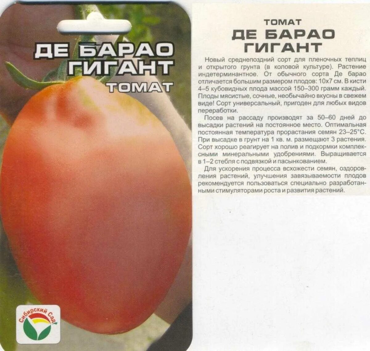 Сорт помидор гигант отзывы. Томаты де барао , сибирский сад. томат де барао гигант. де барао гигант 20шт томат сиб сад. томат деборао розовый гигант.