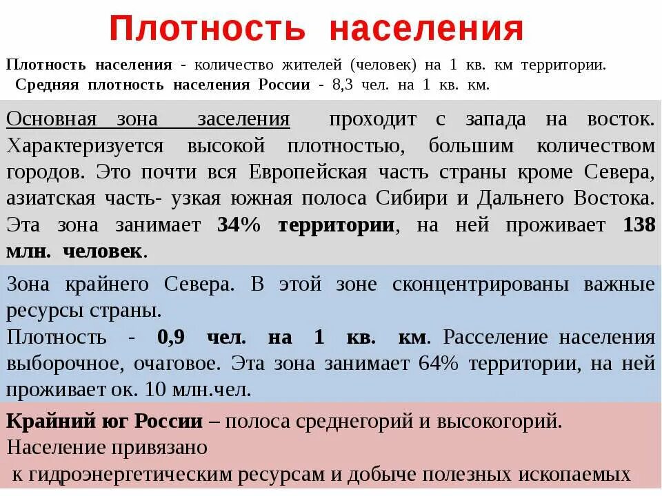 Численность населения россии конспект 8 класс. Средняя плотность населения. Средняя плотность населения РФ. Средняя плотность населения России. Плотность народонаселения.