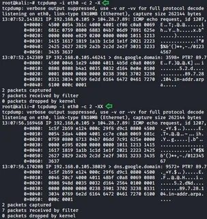 Tcpdump linux