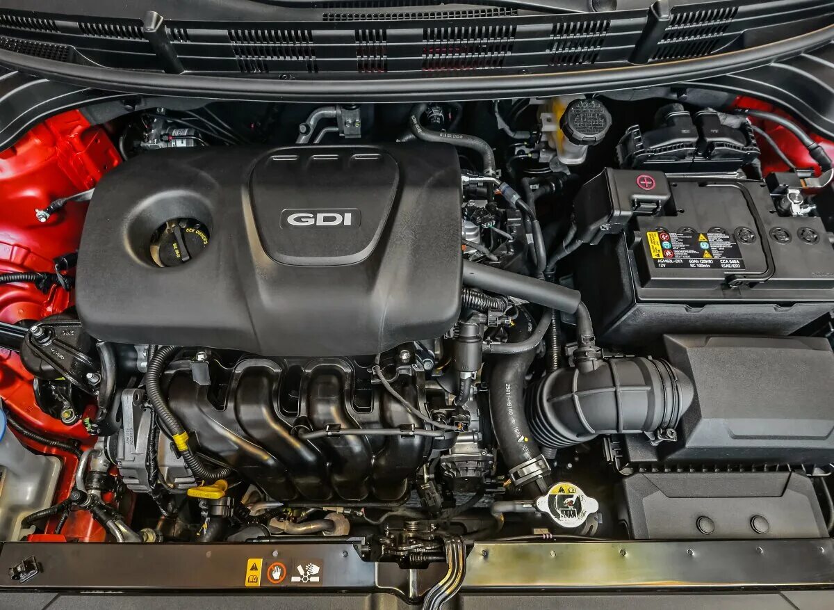 ✔ 15. Мойка двигателя KIA Rio - KIA Rio (3G), 1,4 л, 2015 года стайлинг DRIVE2