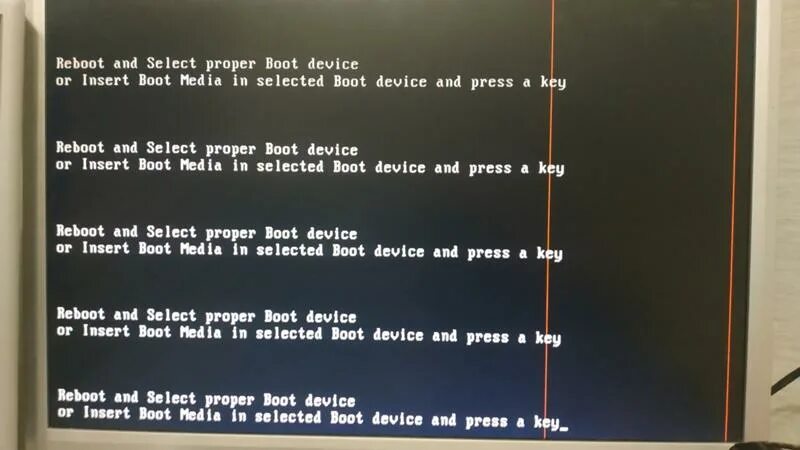 Ошибка Reboot and select proper Boot device. Ошибка при запуске компьютера Reboot and select proper Boot device. Reboot and select proper Boot device что делать. Reboot and select proper Boot device после перезагрузки. Ошибка boot and select proper boot device