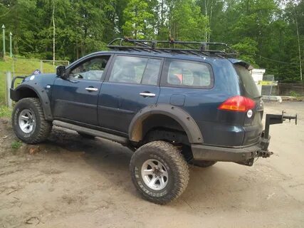 Pajero sport установка