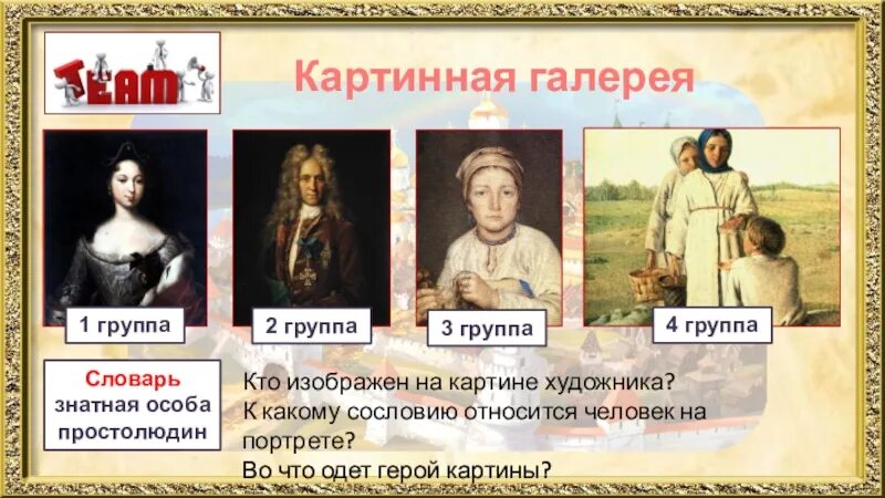 Кто изображен на картине? (Фамилия). К какому сословию относился Пушкин. Какое сословие изображено на картине. Кто изображен на картине? Укажите фамилию..