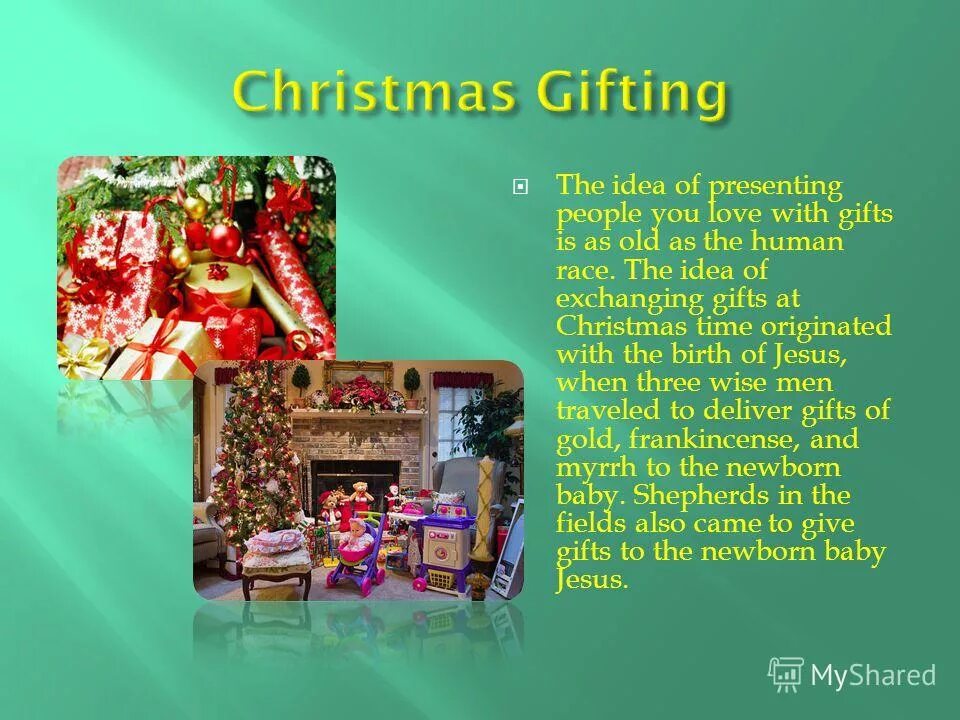 Kinds of presents. Christmas traditions презентация. Christmas presentation ideas.