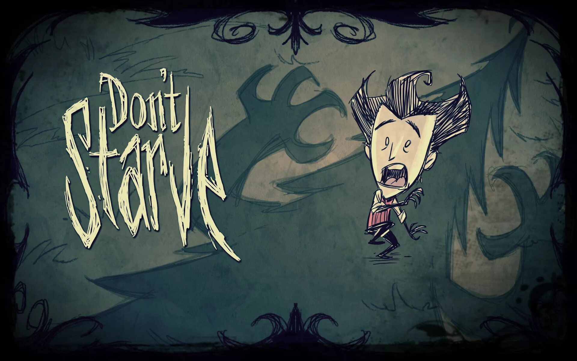 Don t good. Донт старв плакат. Не голодай. Don't Starve together Постер. Донт старв превью.