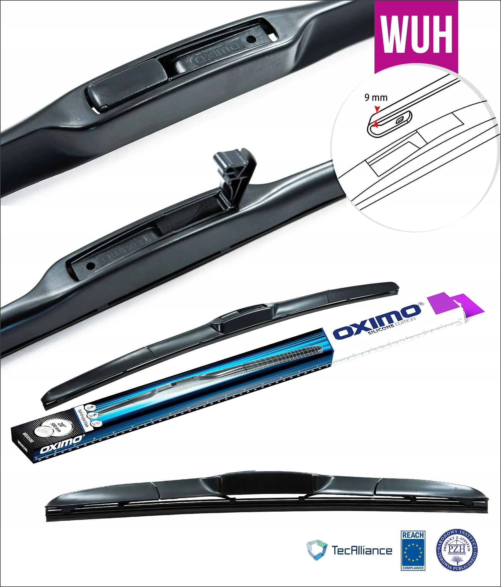 щетка бескаркасная 600 мм