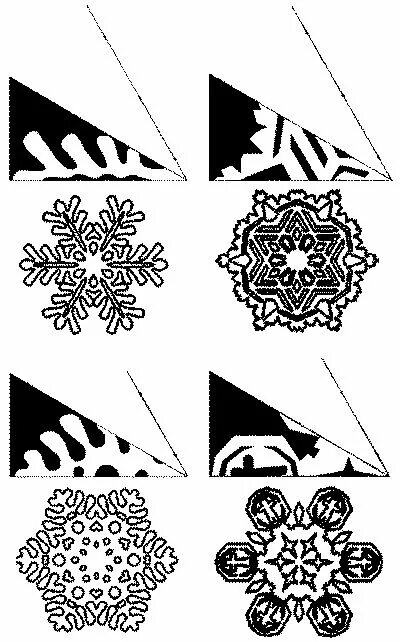 Снежинки шаблоны для вырезания как сложить Pin on Paper Snowflakes