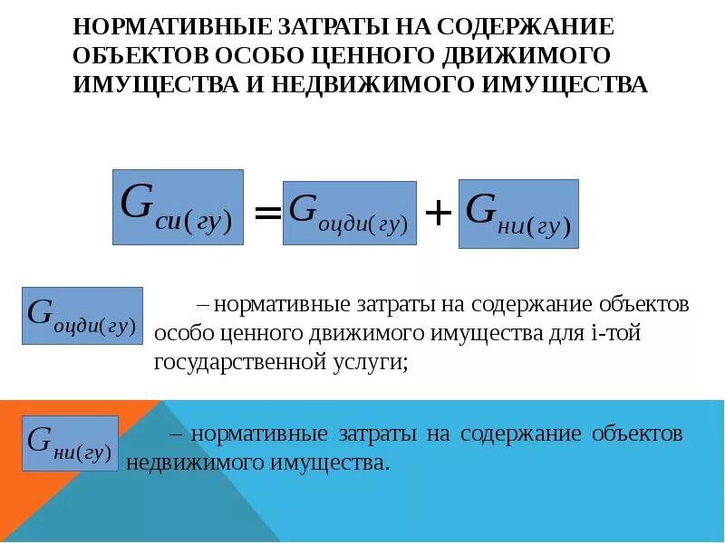 Недвижимого и особо ценного движимого. Затраты на содержание основных средств. Снижение затрат на содержание объектов имущества. Нормативная себестоимость это. Затраты на содержание объектов недвижимого имущества формула.